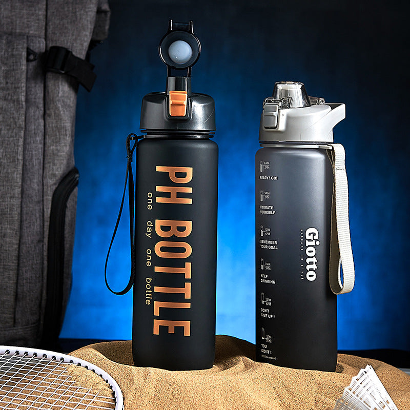 Men's Portable Large Capacity Water Bottle