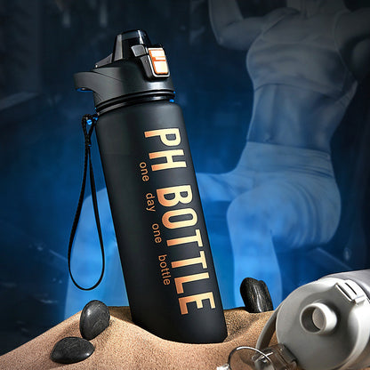 Men's Portable Large Capacity Water Bottle